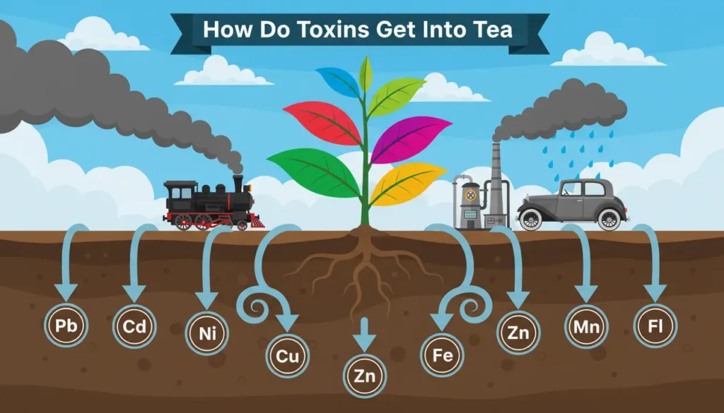 How Do Toxins Get Into Tea?